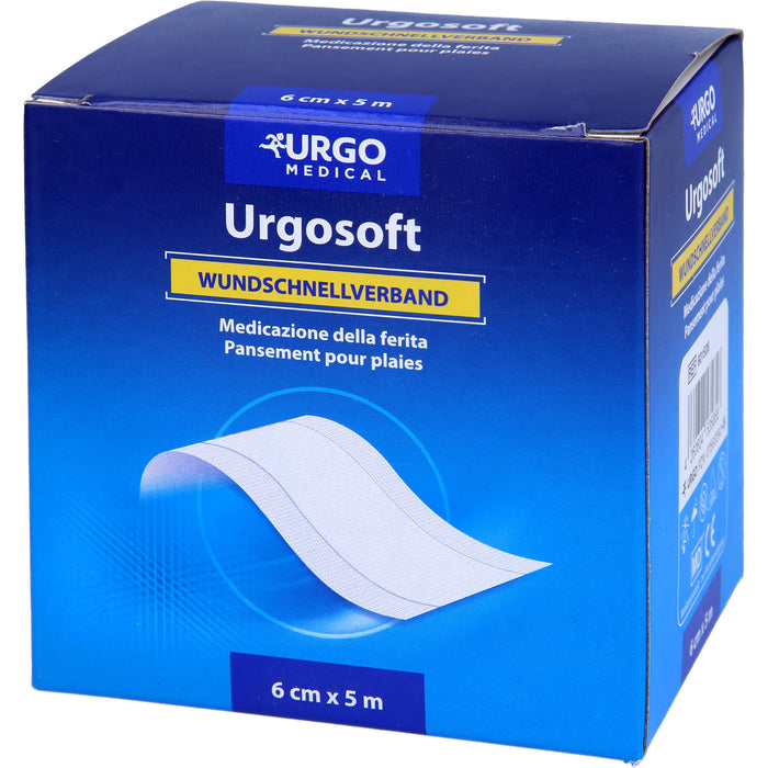 Urgosoft Pflaster 6 cm x 5 m Spender, 1 pcs. Patch