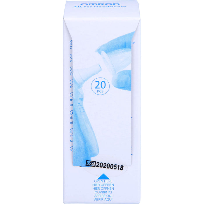 OMRON Einweg Messhüllen für Gentle Temp 510 Ohr-Thermometer, 20 St. Schutzhüllen