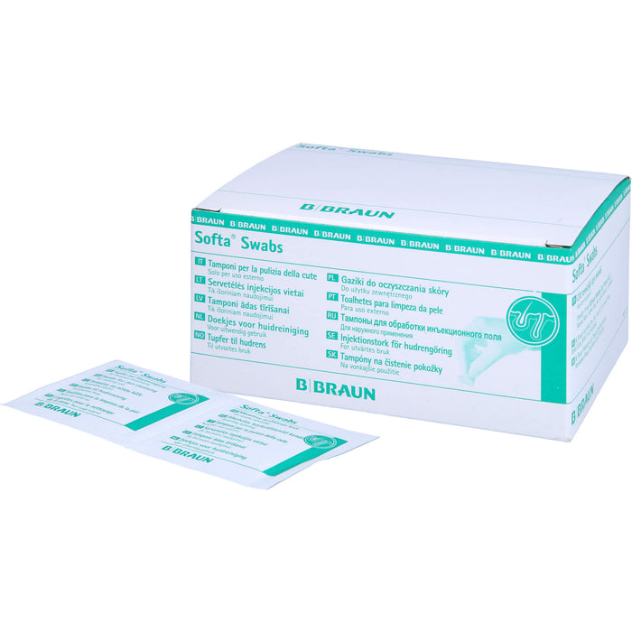 Alkoholtupfer Softa Swabs, 100 pc Écouvillon