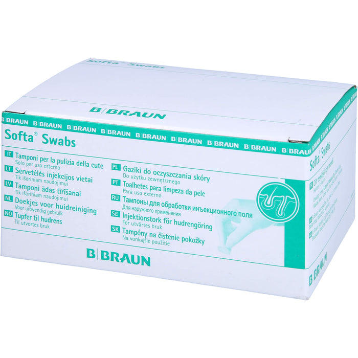 Alkoholtupfer Softa Swabs, 100 pc Écouvillon