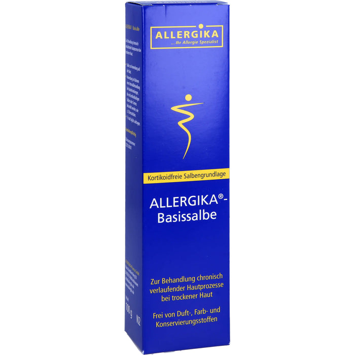 ALLERGIKA Basissalbe bei chronisch verlaufenden Hautprozessen bei trockener Haut, 100 g Onguent