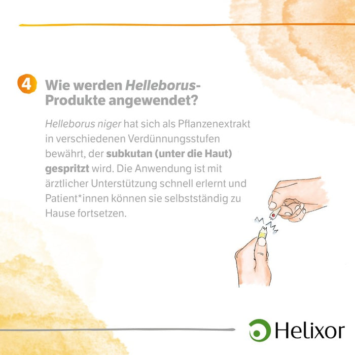 Helleborus niger aquos. D6, 50 pc Ampoules