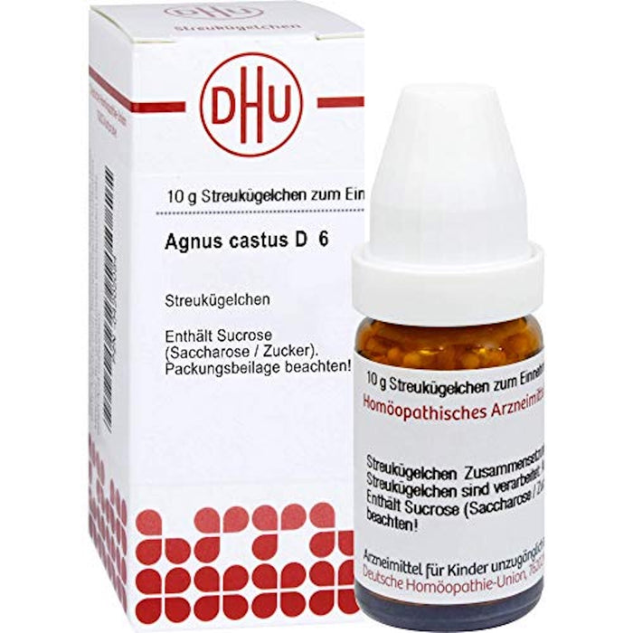 DHU Agnus castus D6 Streukügelchen, 10 g Globules