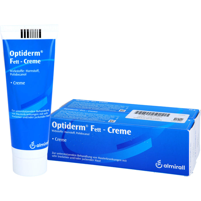Optiderm Fettcreme bei sehr trockener und/oder juckender Haut, 100 g Crème