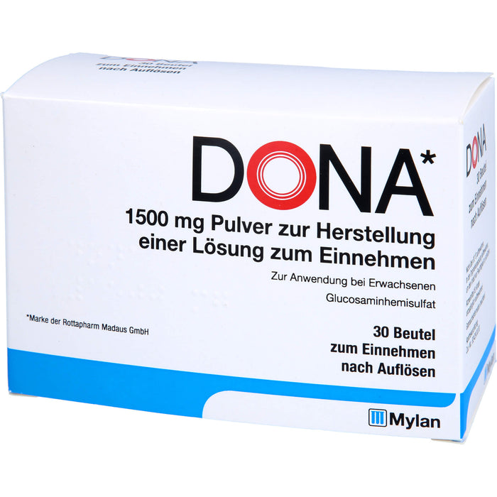 DONA 1500 mg Pulver zur Herstellung einer Lösung zum Einnehmen Reimport EMRA-med, 30 pcs. Sachets