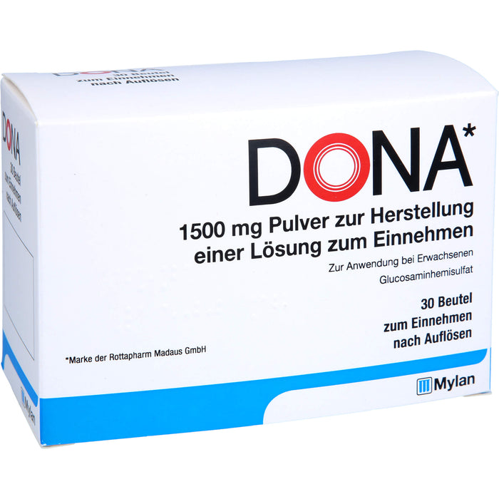 DONA 1500 mg Pulver zur Herstellung einer Lösung zum Einnehmen Reimport EMRA-med, 30 pcs. Sachets