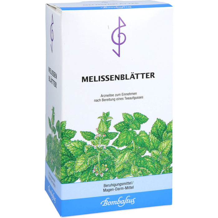 Bombastus Melissenblätter bei nervös bedingten Einschlafstörungen sowie funktionellen Magen-Darm-Beschwerden, 50 g Tea
