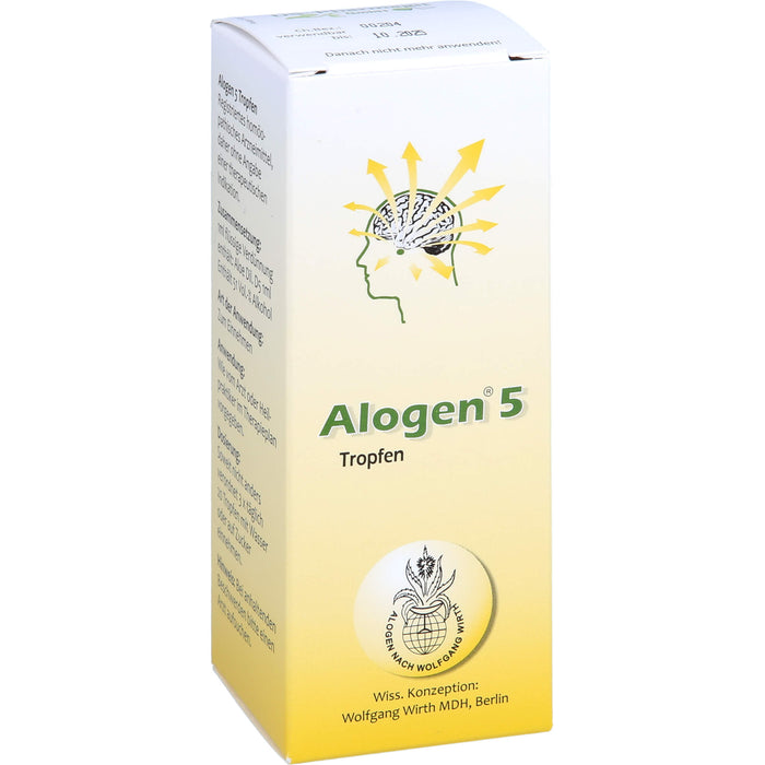 Alogen 5 Tropfen, 50 ml Solution