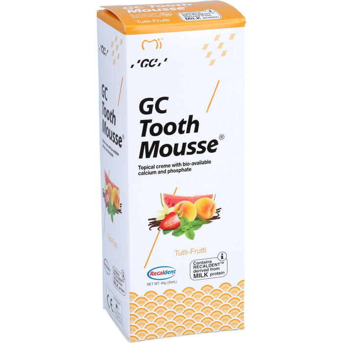 GC Tooth Mousse Tutti-Frutti, 40 g Cream