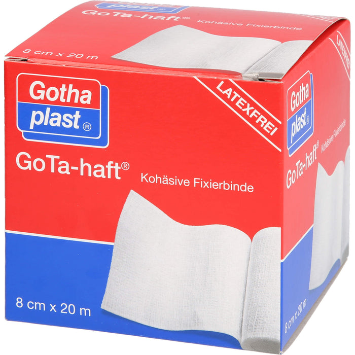 GoTa-haft Kohäsive Fixierbinde 8cmx20m Latexfrei, 1 St BIN