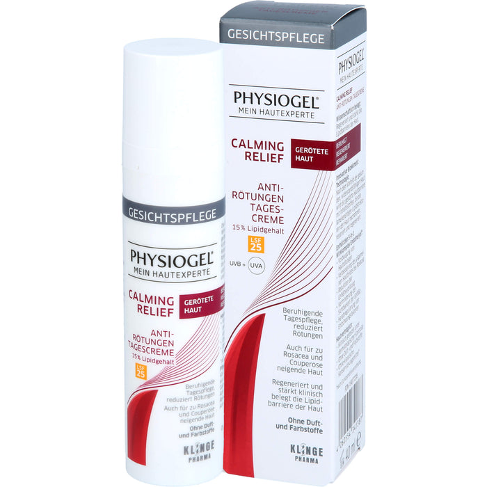 PHYSIOGEL C.R. Anti-Rötungen Tagescreme LSF 25, 40 ml Creme