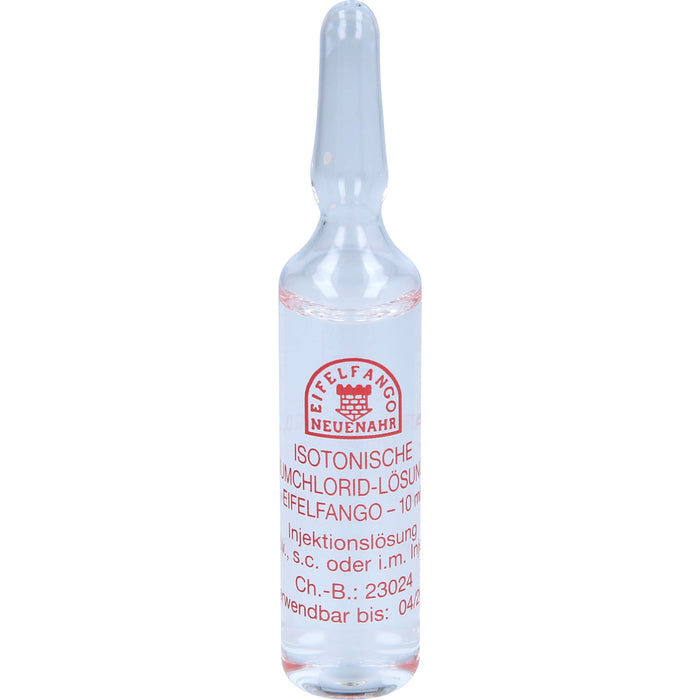 EIFELFANGO Isotonische Natriumchlorid-Lösung 0,9 %  Ampullen 10 ml, 100 ml Solution