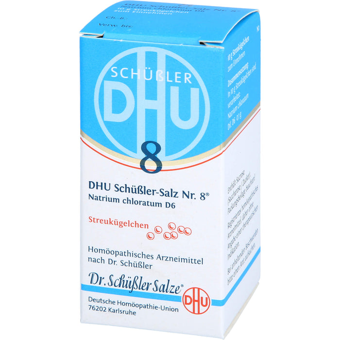 DHU Schüßler-Salz Nr. 8 Natrium chloratum D6, 10 g Globules
