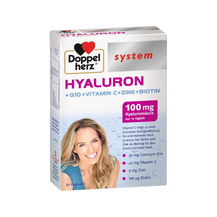 Doppelherz system HYALURON, 30 pc Capsules