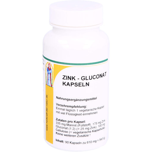 Zink 25 mg Zinkgluconat, 90 St KAP