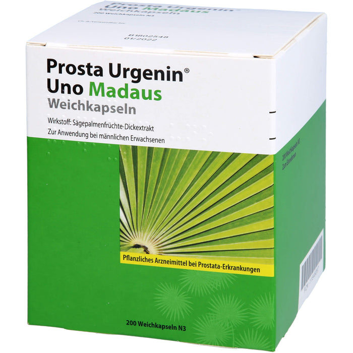 Madaus Prosta Urgenin Uno 320 mg Weichkapseln bei Prostata Erkrankungen, 200 pc Capsules
