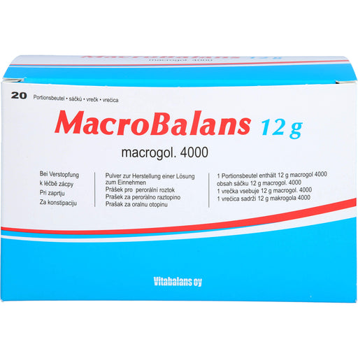 Macrobalans 12g Beutel bei Verstopfung, 20 St. Beutel