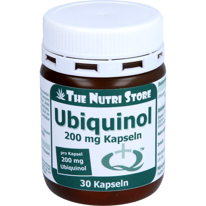 The Nutri Store Ubiquinol 200 mg Kapseln, 30 St. Kapseln