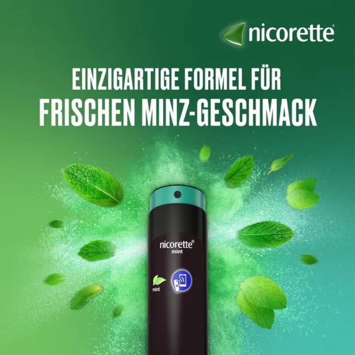 nicorette Mint Spray 1 mg/Sprühstoß, 2 pcs. Spray