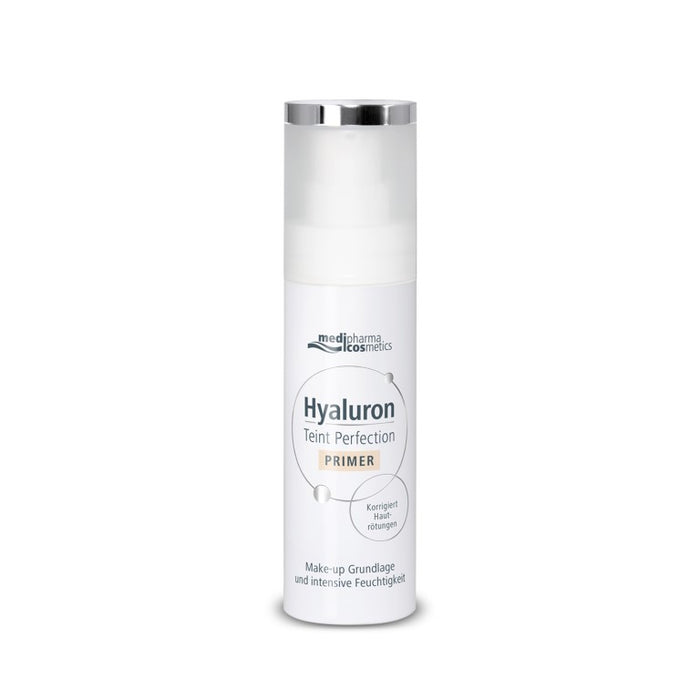 Medipharma Cosmetics Hyaluron Teint Perfection Primer korrigiert Hautrötungen, 30 ml Solution