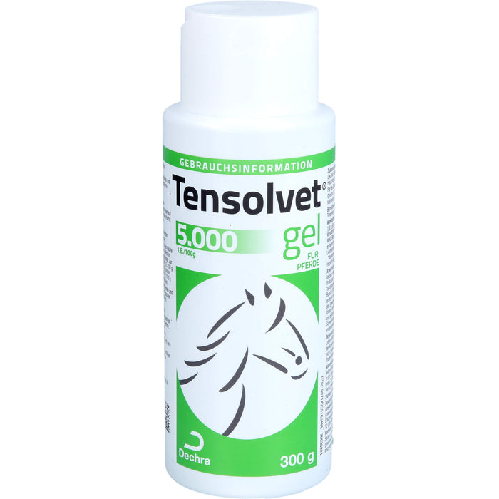 Tensolvet 5.000 I.E. Gel für Pferde bei lokalen, entzündlichen Schwellungen und Prellungen, 300 g Gel