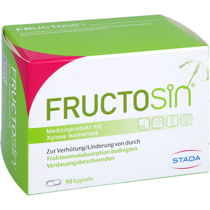 FRUCTOSiN Kapseln zur Linderung von durch Fruktosemalabsorption bedingten Verdauungsbeschwerden, 90 pc Capsules