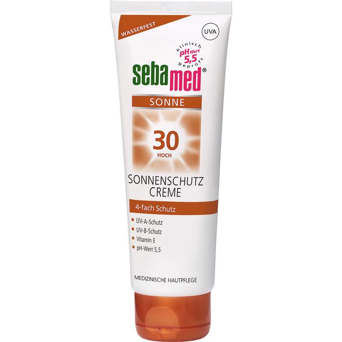 Sebamed Sonnenschutz Creme LSF 30, 75 ml Crème