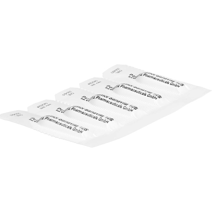 Paracetamol SANAVITA 125 mg Zäpfchen - für Säuglinge ab 6 Monate und Kleinkinder bis 2 Jahre (7 bis 12 kg Körpergewicht), 10 pc Suppositoires