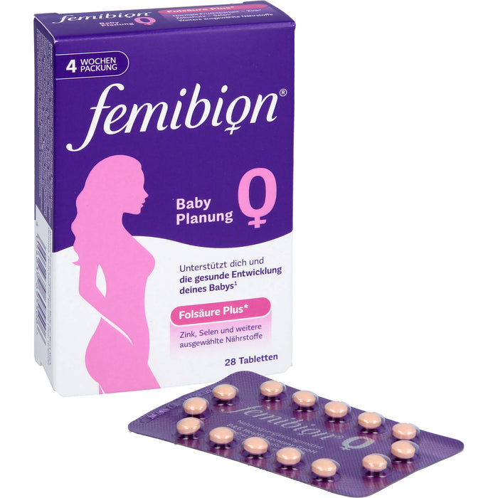 femibion 0 BabyPlanung Tabletten, 28 pc Tablettes
