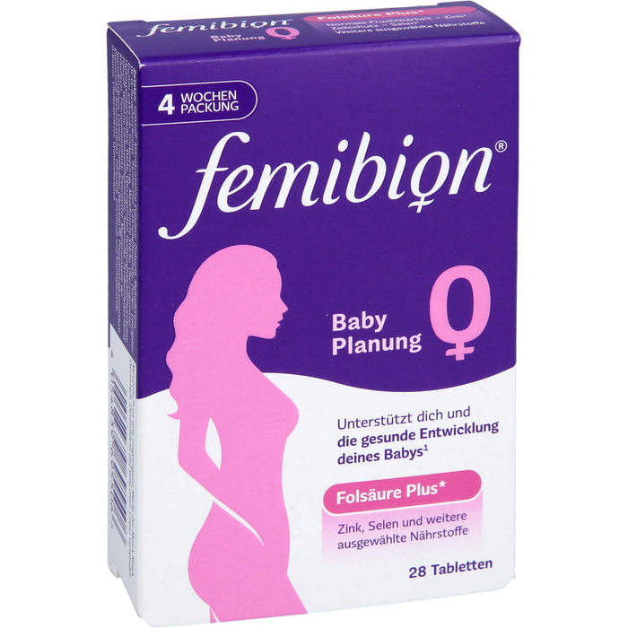 femibion 0 BabyPlanung Tabletten, 28 pc Tablettes