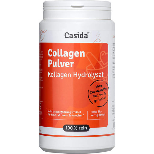 Casida Collagen Pulver Kollagen Hydrolysat, 480 g Pulver
