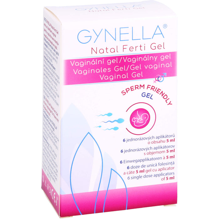 GYNELLA Natal Ferti vaginales Gel zur Unterstützung der Empfängnis, 6 pc Récipients à dose unique