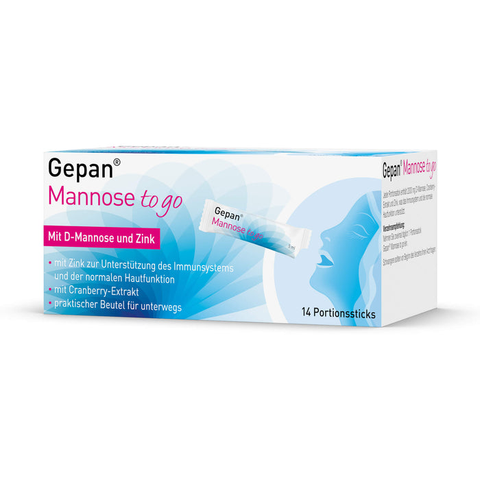 Gepan Mannose to go Lösung, 14 St. Beutel