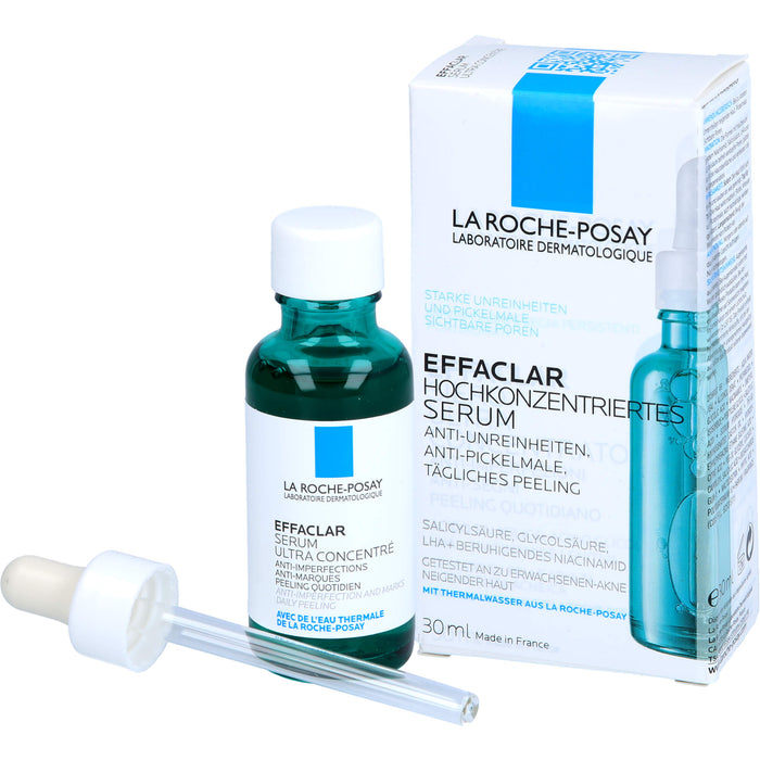 La Roche-Posay Effaclar hochkonzentriertes Serum Anti-Unreinheiten, 30 ml Concentré