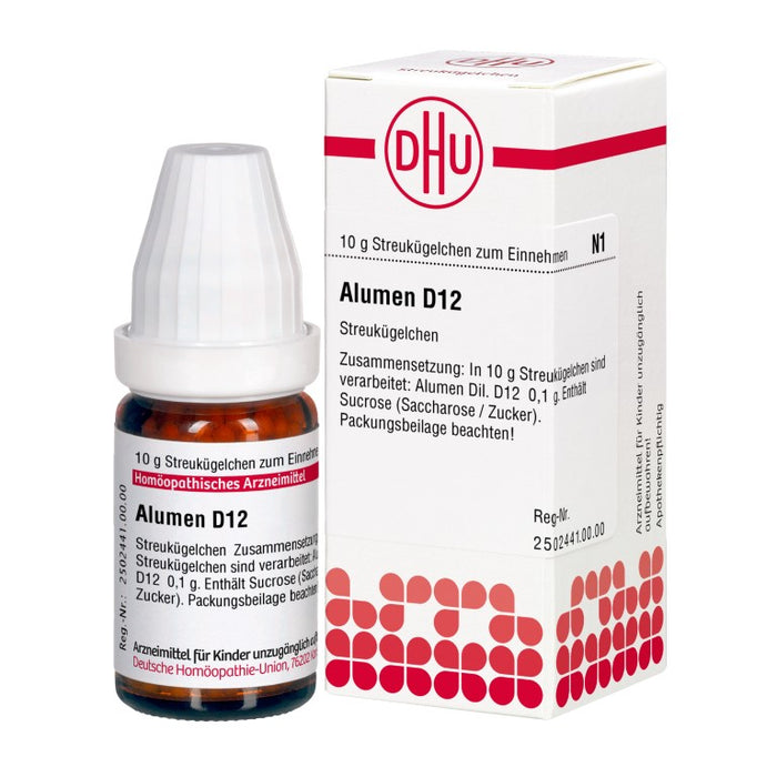 DHU Alumen D12 Globuli, 10 g Globules