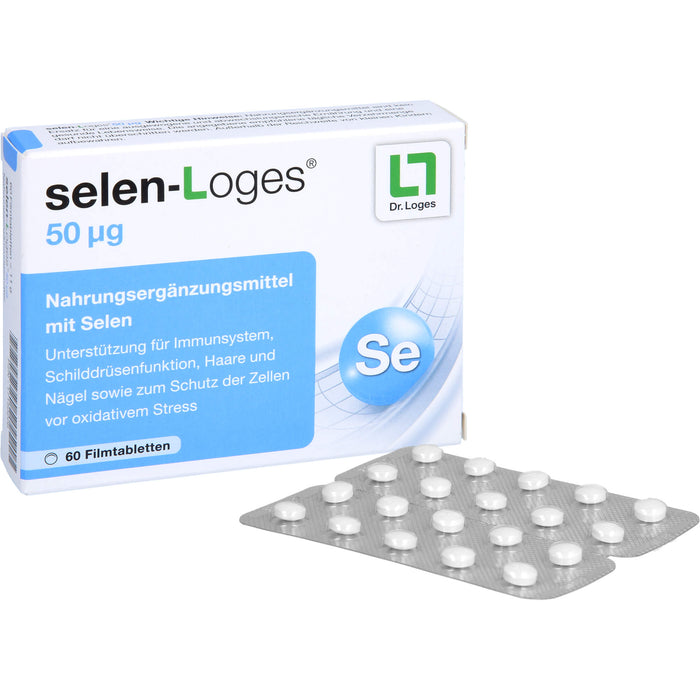Selen-Loges 50 µg Filmtabletten, 60 pc Tablettes