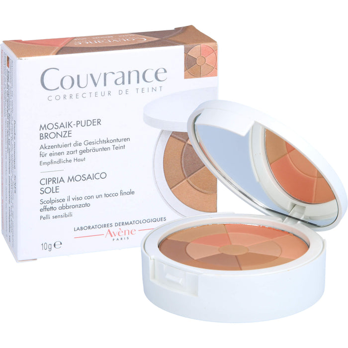 Avène Couvrance Mosaik-Puder Bronze, 10 g Poudre