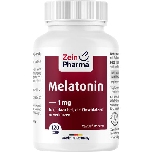 ZeinPharma Melatonin 1 mg Kapseln, 120 St. Kapseln