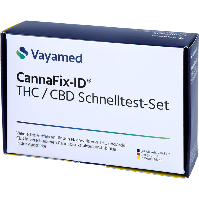 Cannafix-ID THC/CBD Schnelltest-Set Vayamed, 1 St TES