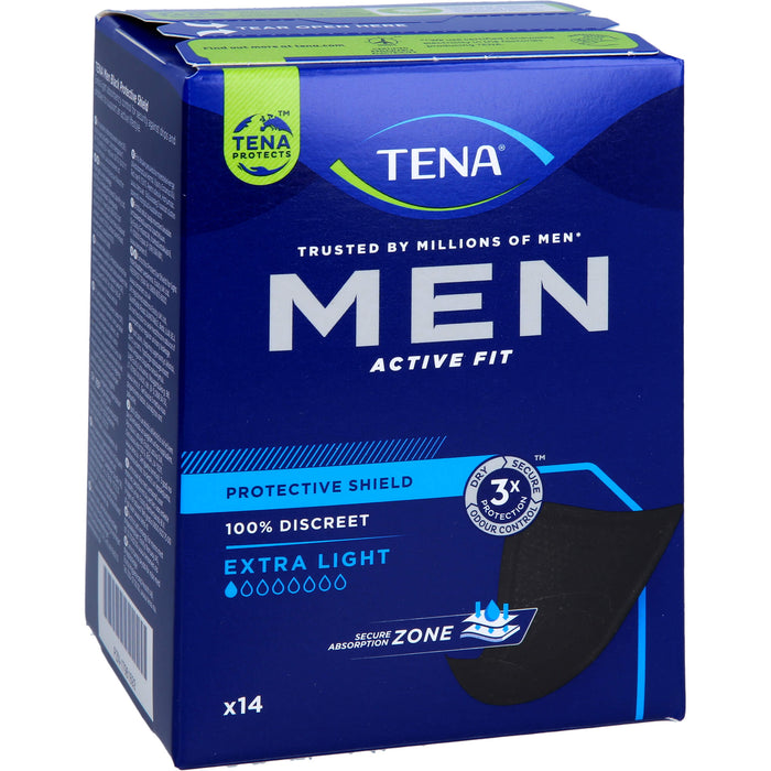 TENA Men Active Fit extra light Inkontinenzeinlagen, 14 pcs. Insoles
