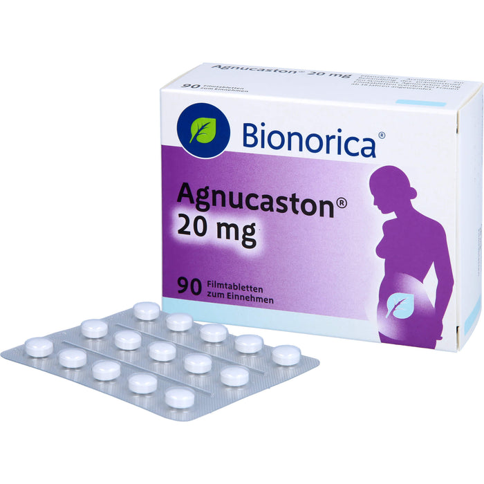 Bionorica Agnucaston 20 mg Filmtabletten beim prämenstruellen Syndrom, 90 pcs. Tablets