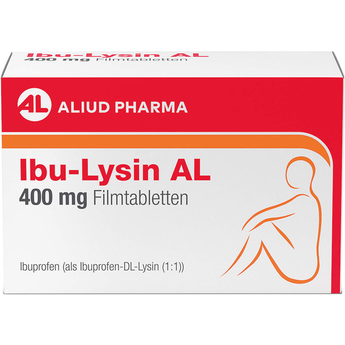 Ibu-Lysin AL 400 mg Filmtabletten bei akuten Schmerzen, 50 St. Tabletten