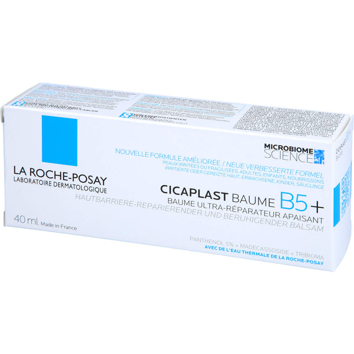 La Roche-Posay Cicaplast Baume B5+ Hautbarriere-reparierender und beruhigender Balsam, 40 ml Crème
