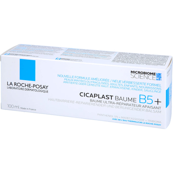 La Roche-Posay Cicaplast Baume B5+ Hautbarriere-reparierender und beruhigender Balsam, 100 ml Cream