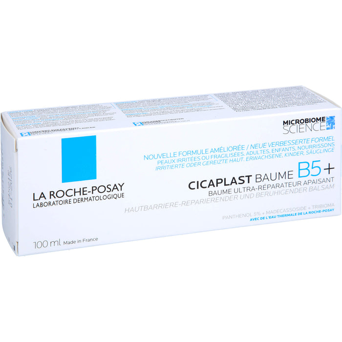 La Roche-Posay Cicaplast Baume B5+ Hautbarriere-reparierender und beruhigender Balsam, 100 ml Cream