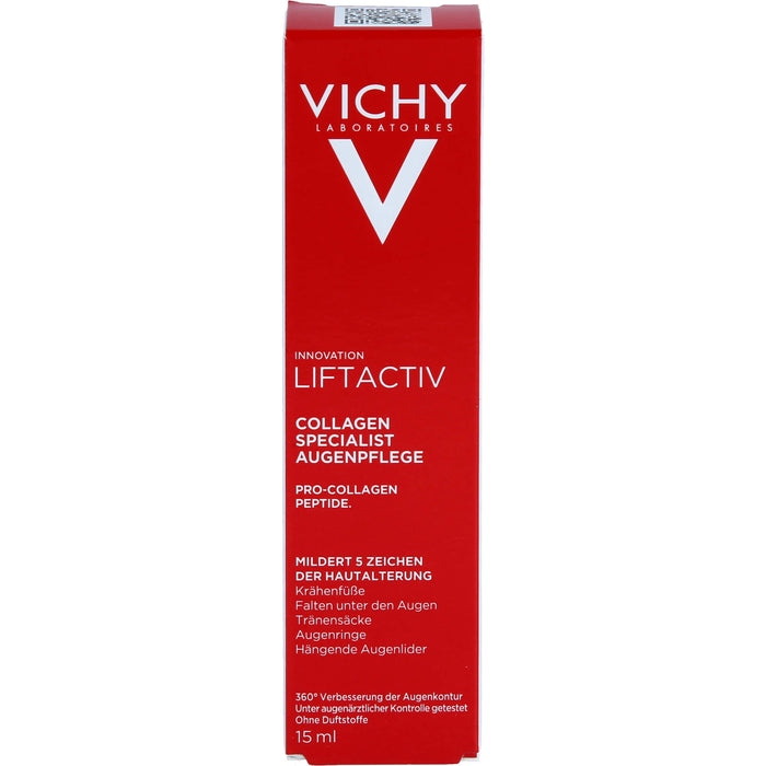 VICHY Liftactiv Collagen Specialist 16 Augencreme, 15 ml Creme