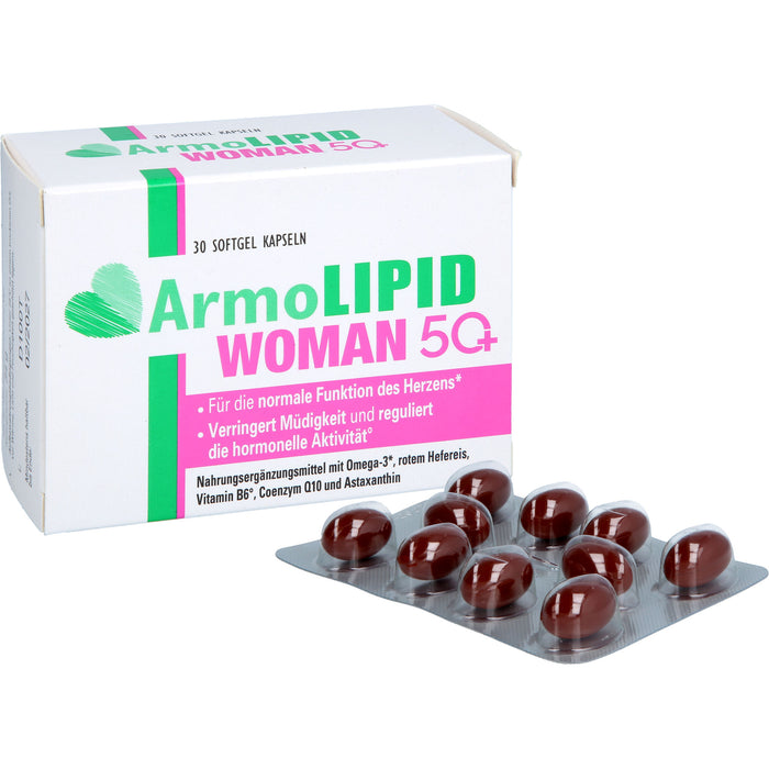 ArmoLipid Woman 50+ Softgel Kapseln, 30 St. Kapseln