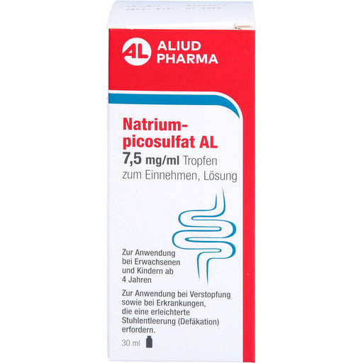 Natriumpicosulfat AL 7,5 mg/ml Tropfen bei Verstopfung, 30 ml Lösung