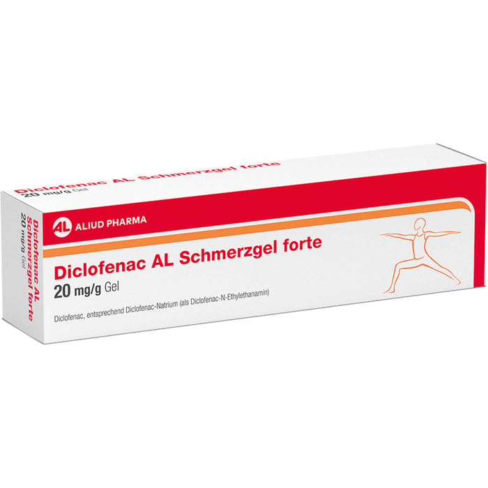 Diclofenac AL Schmerzgel forte 20 mg / g bei akutem Bewegungsschmerz nach stumpfem Trauma, 100 ml Gel