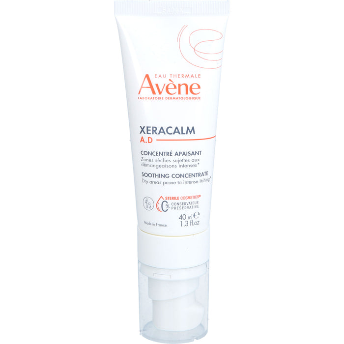 Avène XeraCalm A.D beruhigendes Konzentrat für trockene, zu starkem Juckreiz neigende Hautzonen, 40 ml Concentrate